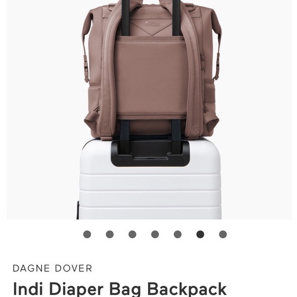 NWT LARGE Dagne Dover Dune Neoprene Diaper Bag - Picture 2 of 10